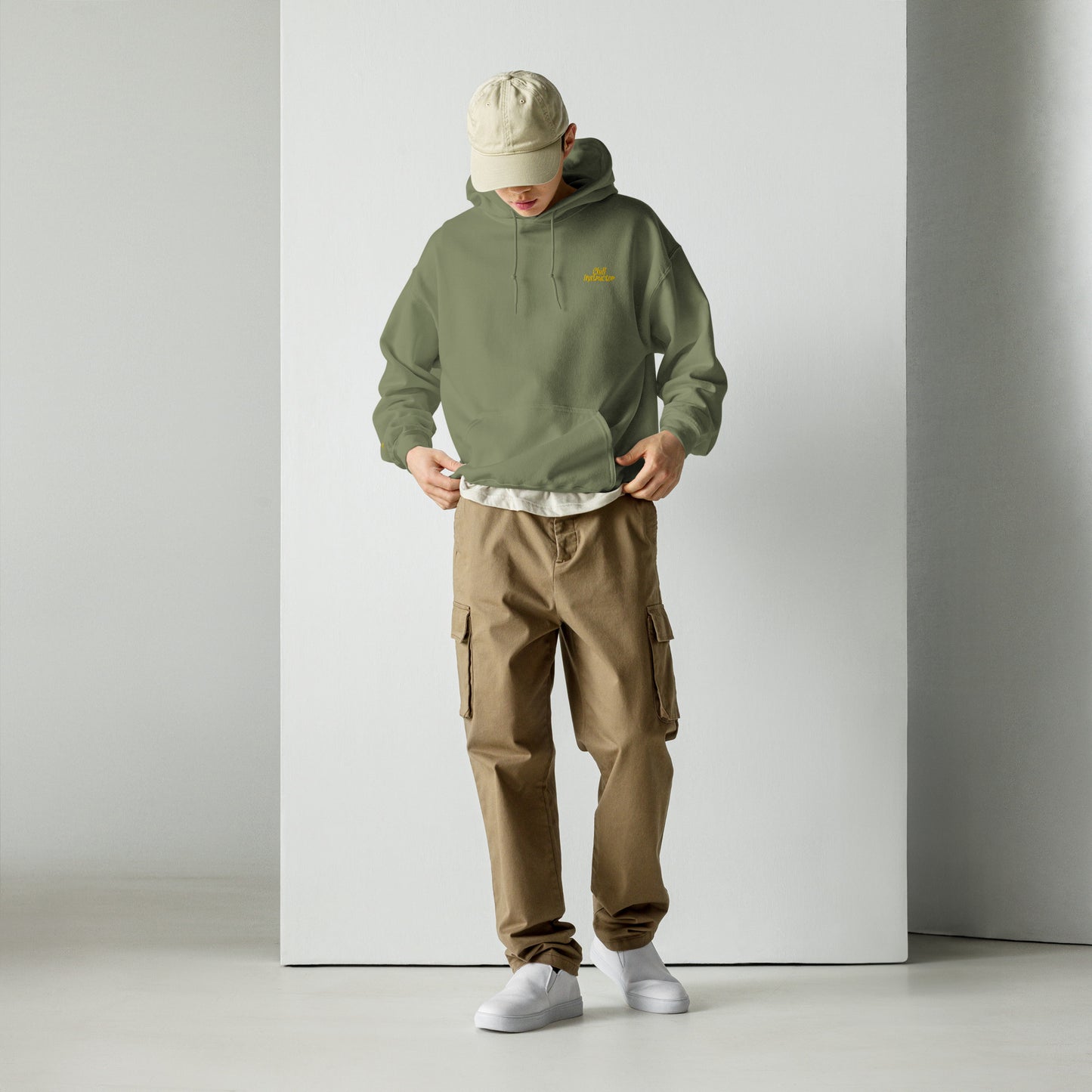 04. Unisex Hoodie | Military Green