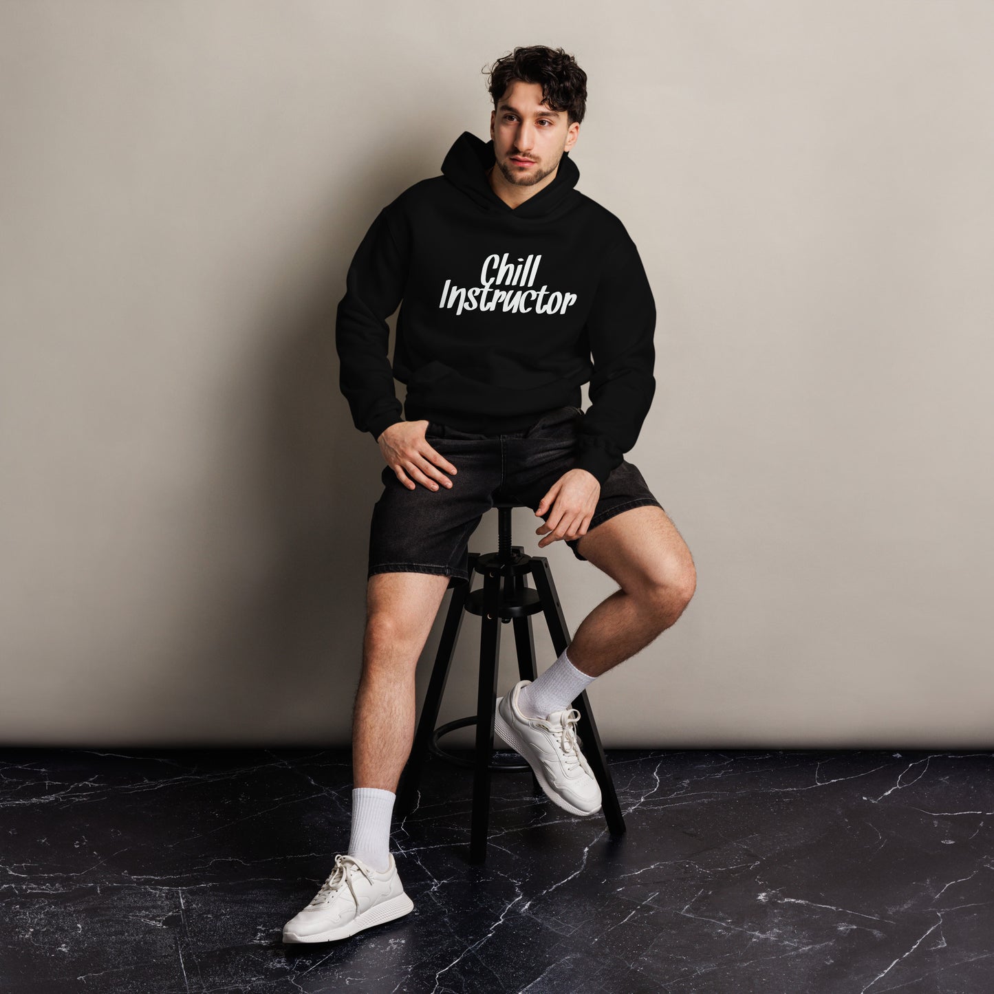 03. Unisex Oversized Hoodie | Black