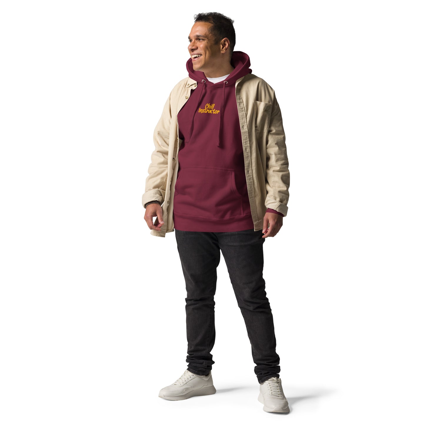 10. Unisex Hoodie | Navy & Maroon